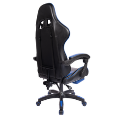 Executive Office Gaming Chair PU Leather Ergonomic Recliner Black/Red/Blue Seat