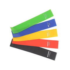 5PCS Resistance Bands Power Heavy Strength Exercise Fitness Gym Crossfit Yoga AU