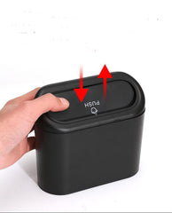 Leakproof Car Trash Can Bin – Compact Garbage Organizer for Car, Office, and Home (1 Pc)
