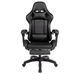 Executive Office Gaming Chair PU Leather Ergonomic Recliner Black/Red/Blue Seat