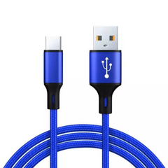 Braided USB-A to USB-C Charging Cable - 1M/2M/3M - Stylish & Durable