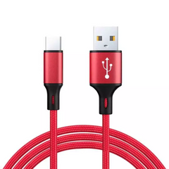Braided USB-A to USB-C Charging Cable - 1M/2M/3M - Stylish & Durable