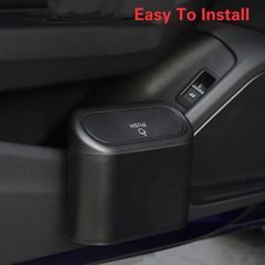 Leakproof Car Trash Can Bin – Compact Garbage Organizer for Car, Office, and Home (1 Pc)