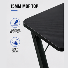 80cm Gaming Desk | Computer Table with Cup Holder & Headphone Hook