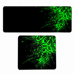 4PCS Gaming Keyboard & Mouse Pad Set – 2 Large (80×30cm) + 2 Small (29×25cm), Non-Slip Rubber Extended Mouse Pads for PC, Laptop, MacBook & Gaming Desk