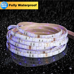2M RGB5050 LED Strip Lights 🌈 Waterproof USB Powered with Remote – 120 LEDs