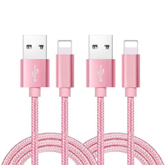 ⚡ Braided Lightning Cable for iPhone – USB-A Charger Lead 1M / 2M / 3M | Durable & Tangle-Free