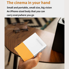 Portable Mini LED Projector – 1080P Home Cinema Pocket Projector for Party and Theater (AU)