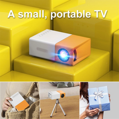 Portable Mini LED Projector – 1080P Home Cinema Pocket Projector for Party and Theater (AU)
