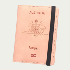 Premium RFID Blocking Passport Holder 🛂 Leather Travel Wallet Case – Secure ID & Card Organizer