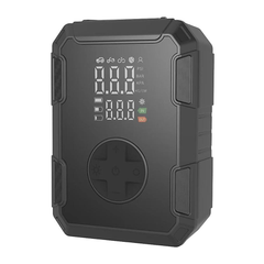 Portable Cordless Tyre Inflator 150 PSI Rechargeable Air Compressor with Digital Display for Car Motorcycle Bicycle