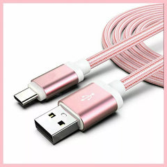 Braided USB-A to USB-C Charging Cable - 1M/2M/3M - Stylish & Durable
