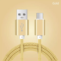 Braided USB-A to USB-C Charging Cable - 1M/2M/3M - Stylish & Durable