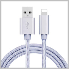 ⚡ Braided Lightning Cable for iPhone – USB-A Charger Lead 1M / 2M / 3M | Durable & Tangle-Free