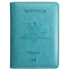Premium RFID Blocking Passport Holder 🛂 Leather Travel Wallet Case – Secure ID & Card Organizer