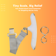 Digital LCD Luggage Scale – Portable Electronic Travel Weighing Scale (110lb/50kg Capacity)
