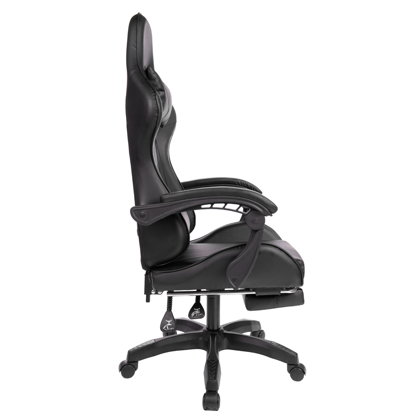 Executive Office Gaming Chair PU Leather Ergonomic Recliner Black/Red/Blue Seat