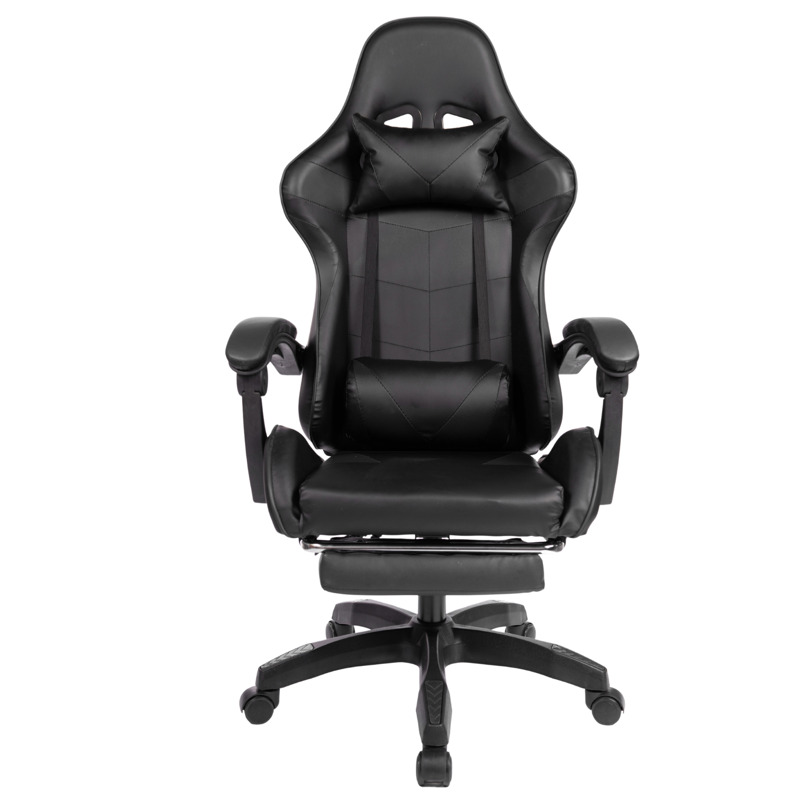 Executive Office Gaming Chair PU Leather Ergonomic Recliner Black/Red/Blue Seat