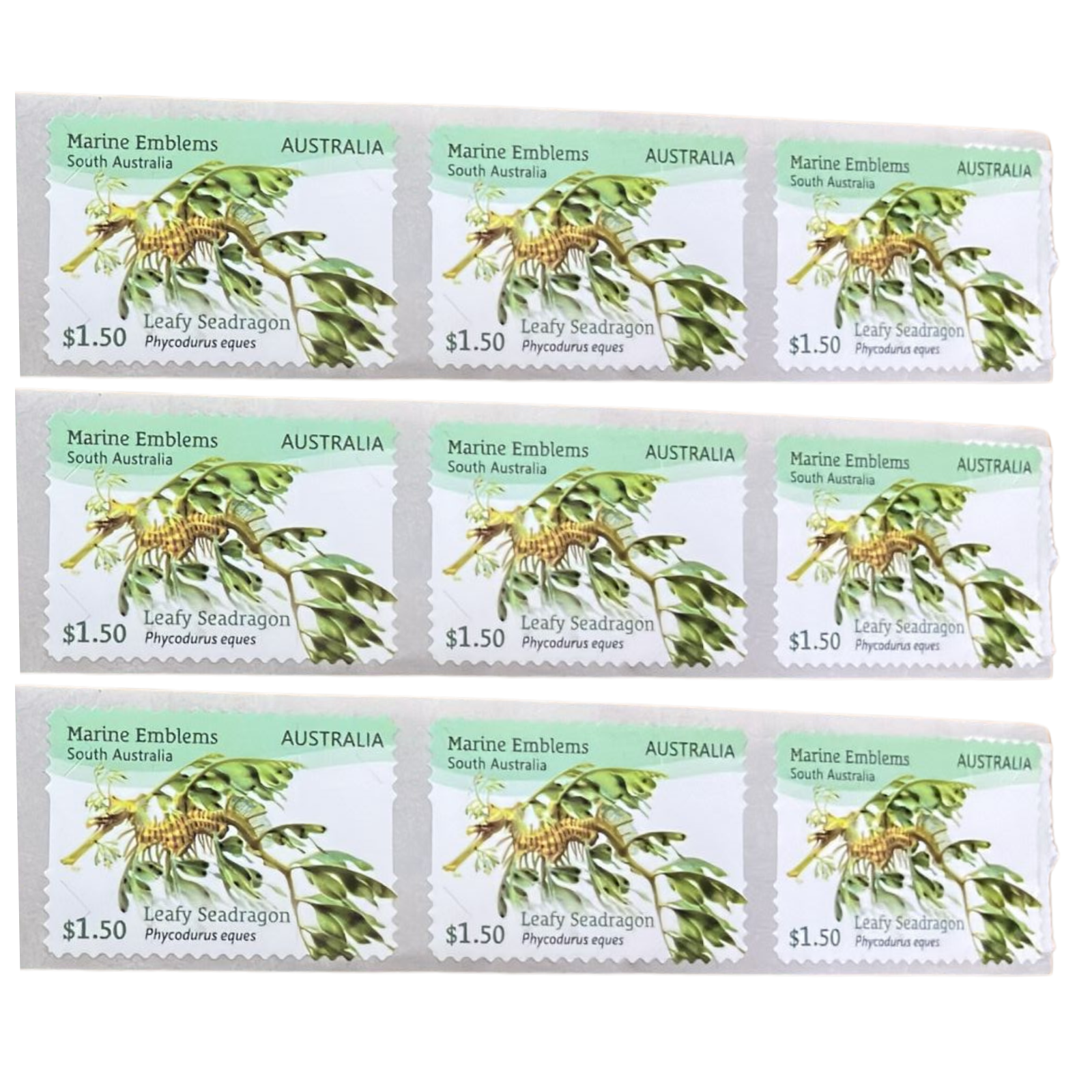 100 x $1.50 Self-Adhesive Australia Post Postage Stamps - Brand New - $150 Value