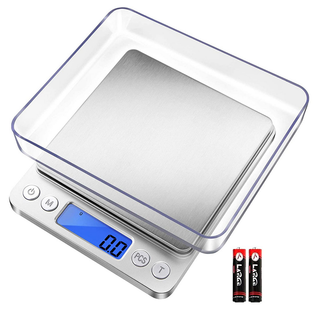 Kitchen Digital Scale LCD Electronic weighing Machine 3kg 0.1g Coffee Food Weight Postal Scales