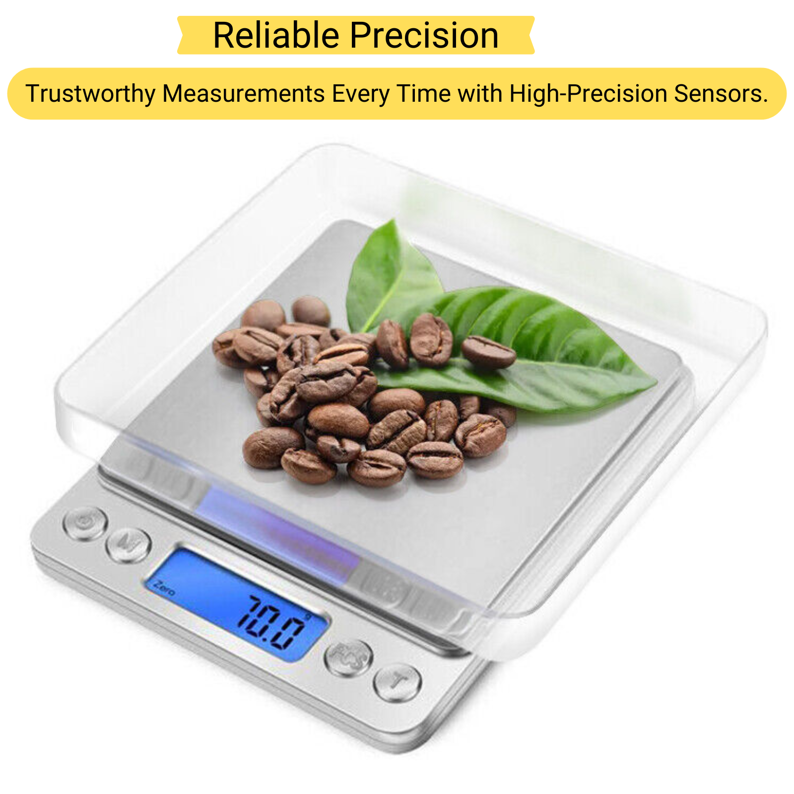 Kitchen Digital Scale LCD Electronic weighing Machine 3kg 0.1g Coffee Food Weight Postal Scales