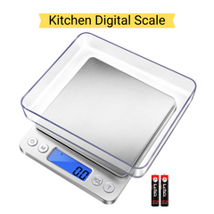 Kitchen Digital Scale LCD Electronic weighing Machine 3kg 0.1g Coffee Food Weight Postal Scales