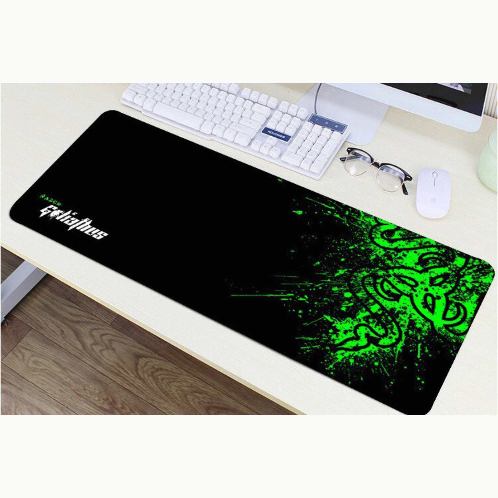 Extra Large Gaming Keyboard Mouse Pad Mat Non-Slip For Laptop iMac, MacBook PC Computer Desk 80x30cm