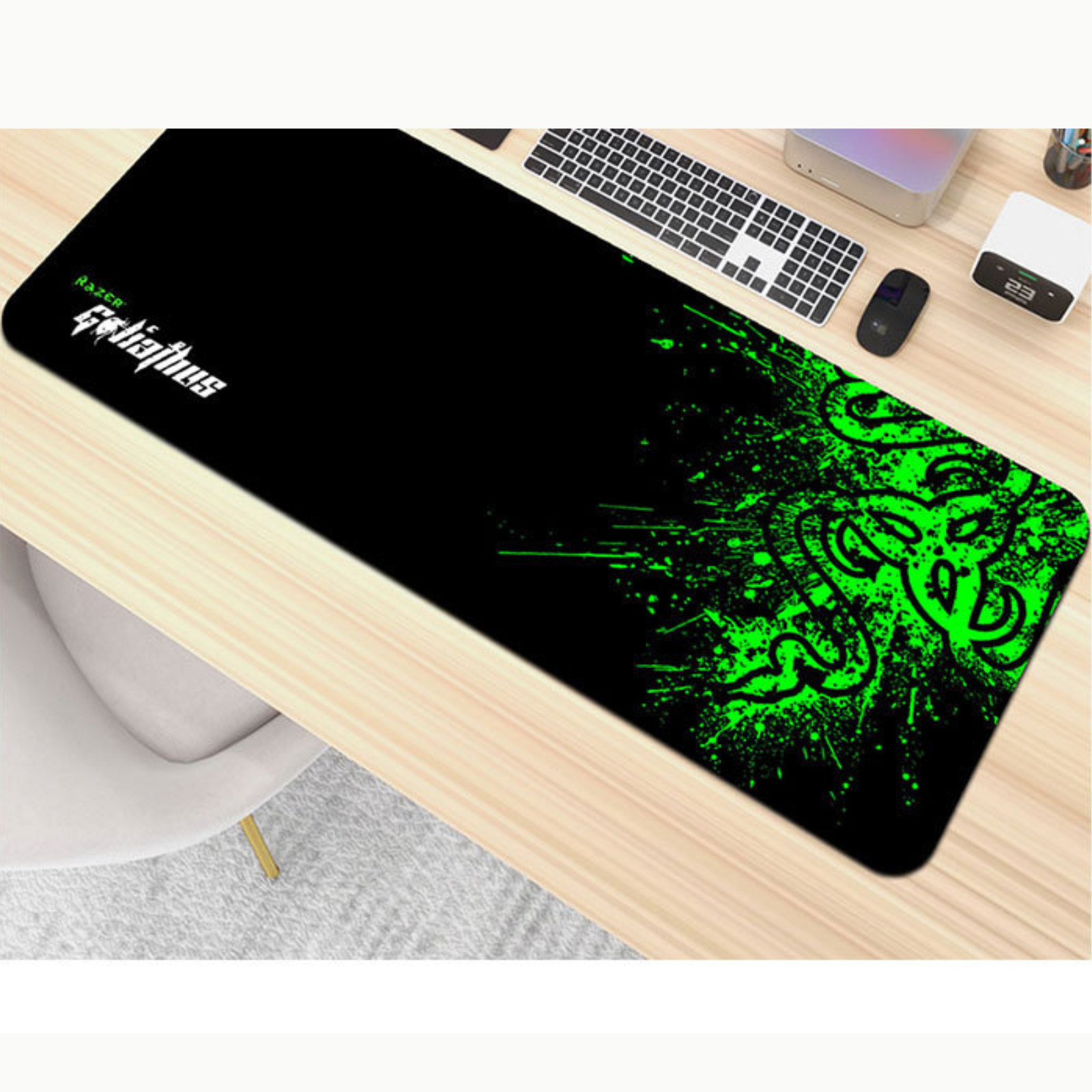 Extra Large Gaming Keyboard Mouse Pad Mat Non-Slip For Laptop iMac, MacBook PC Computer Desk 80x30cm