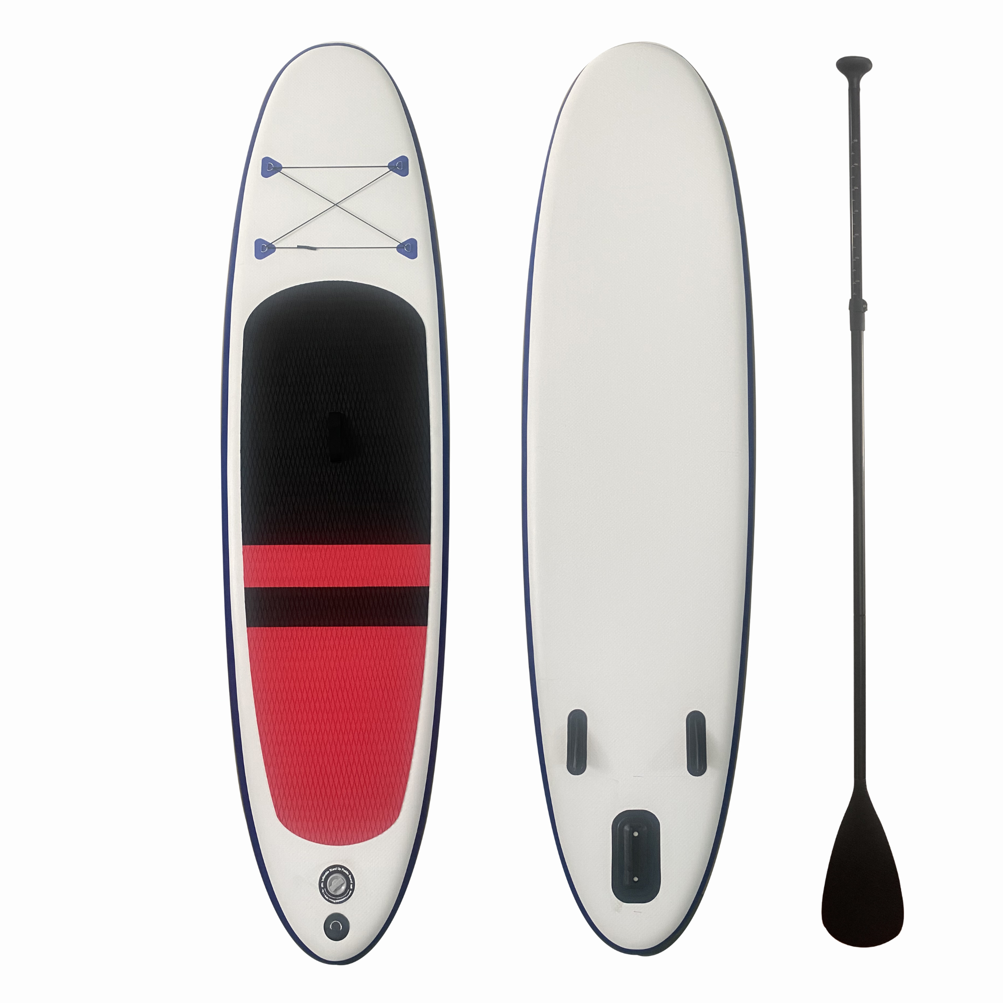 Stand Up Paddleboard 10ft 6-in surfboard Inflatable SUP All Accessories Included for Surfing, Yoga, Fishing, Touring