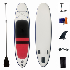 Stand Up Paddleboard 10ft 6-in surfboard Inflatable SUP All Accessories Included for Surfing, Yoga, Fishing, Touring