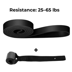 Resistance Loop Bands for Strength Training, Pull Up Assistance, Yoga, Pilates & Home Gym Workout