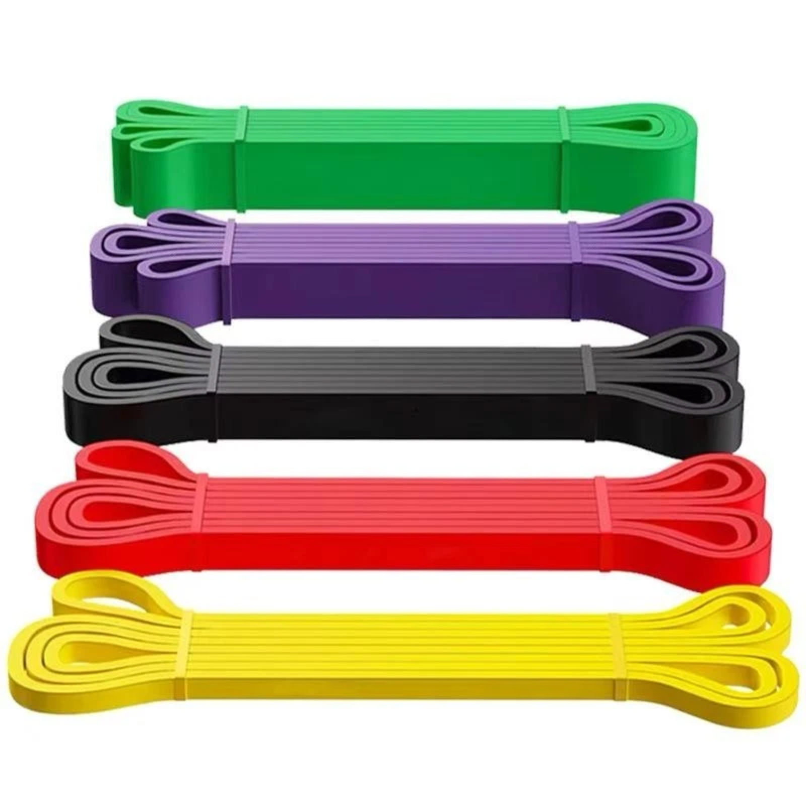 Resistance Loop Bands for Strength Training, Pull Up Assistance, Yoga, Pilates & Home Gym Workout